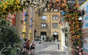 Stanfords Map of Covent Garden Wall Mural