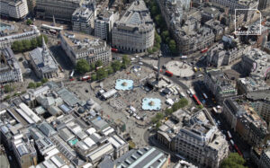 Trafalgar Square Event Branding